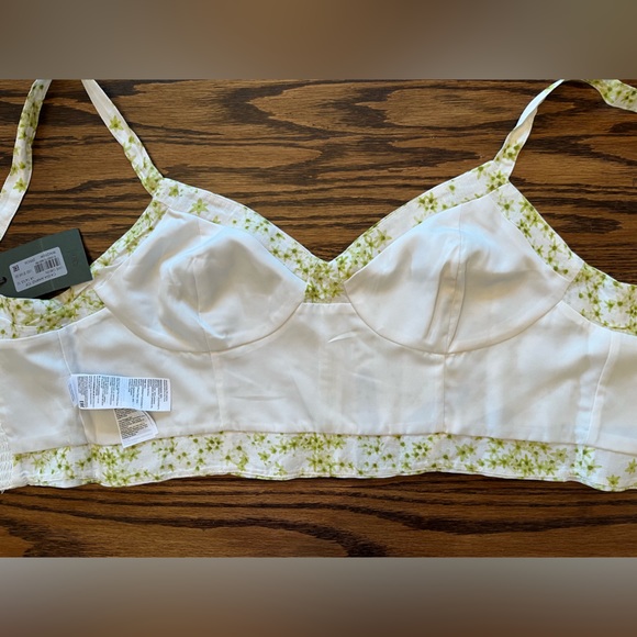 NWT | All Saints Cassia Amanzi Crop Ditsy Floral Bralette Top - Picture 6 of 8